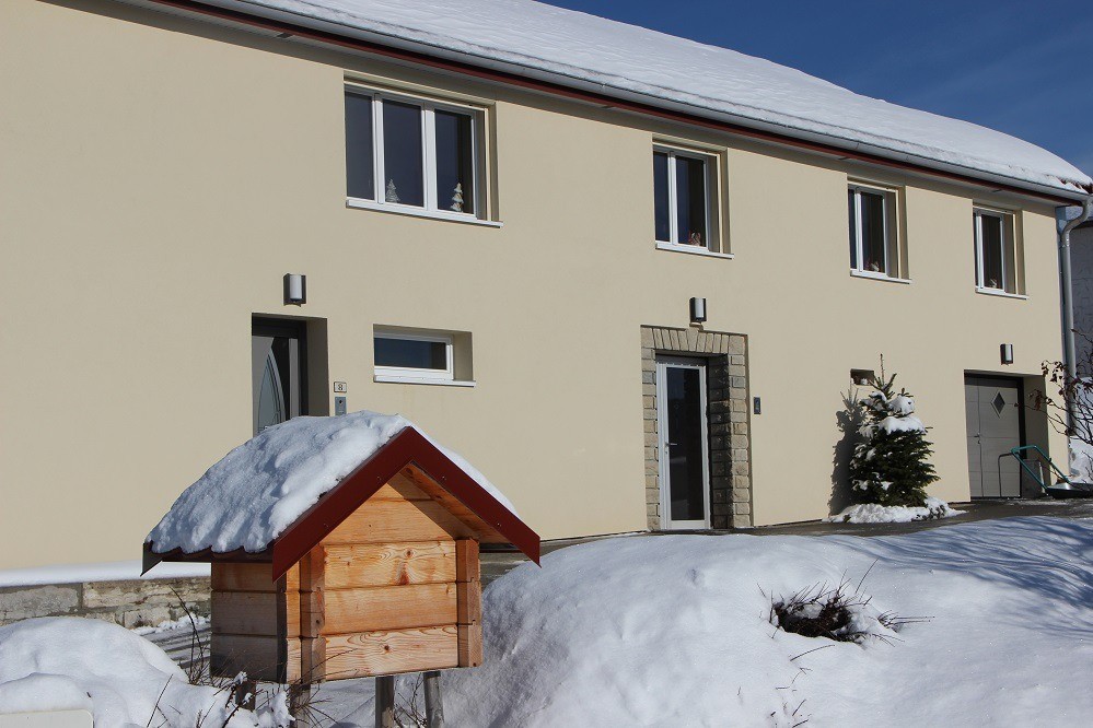 Maison en hiver