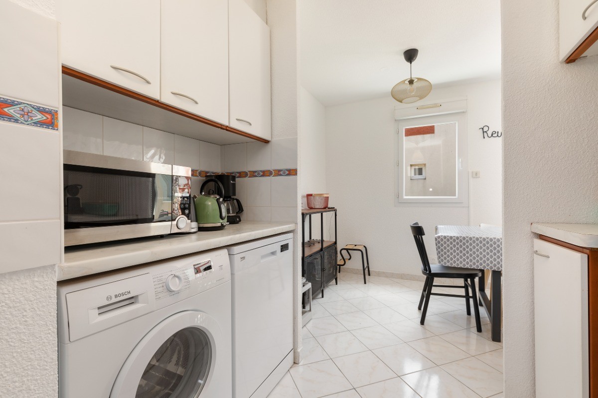 Appartement rêve de mer, Frontignan - Cuisine équipée