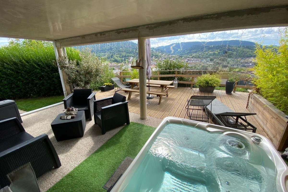 Terrasse - Chambre d'hôtes Cocoon Le Nid Cosy d'Isa
