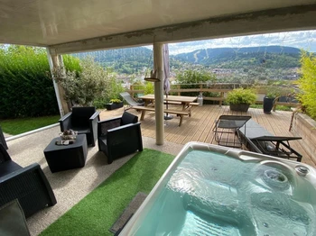 Terrasse - Chambre d'hôtes Cocoon Le Nid Cosy d'Isa