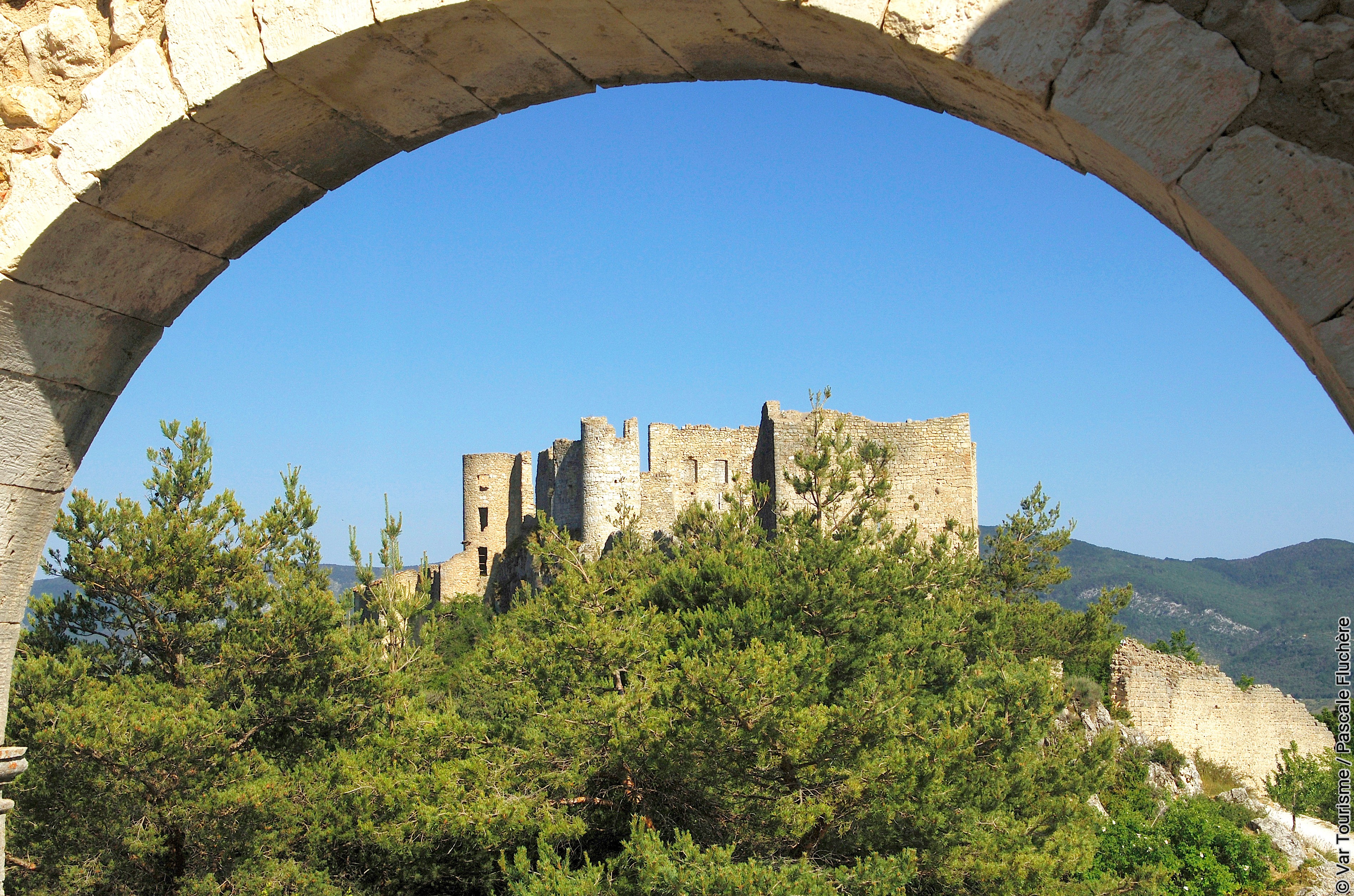 Château de Bargème - ©Var Tourisme, Pascale Fluchère