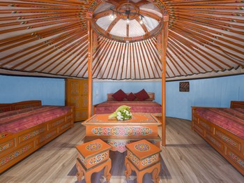 Défi Planet, yourte mongole BASUTO pour 4 personnes, à Dienné, Vienne