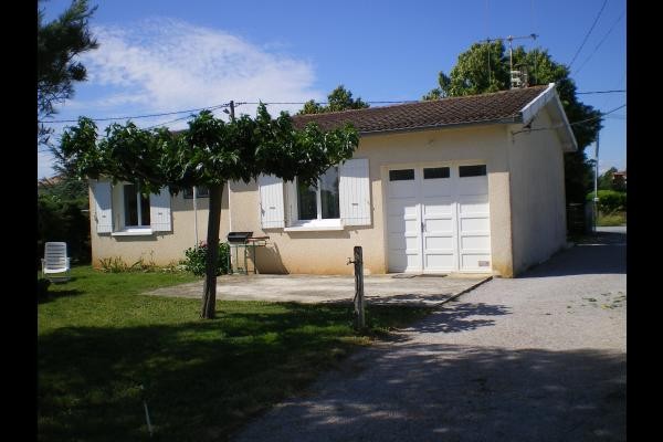 terrasse arrière coté jardin  - Vielmur sur Agout - Tarn -