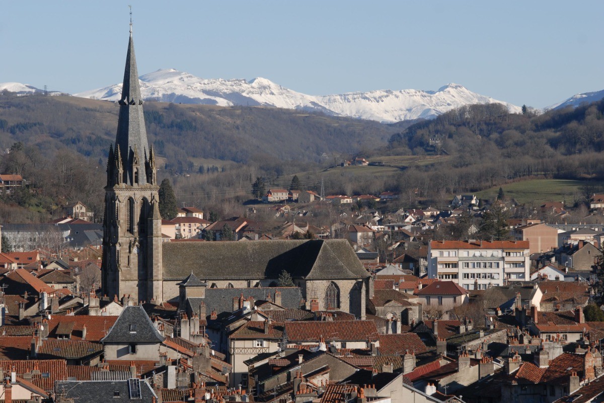 Aurillac, ville historique du Cantal