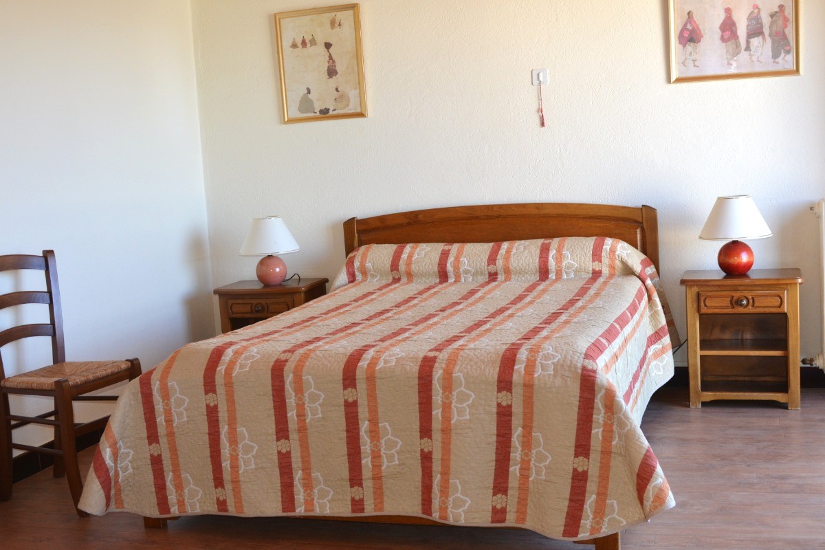 Chambre : lit en 140 cm et lit en 90 cm