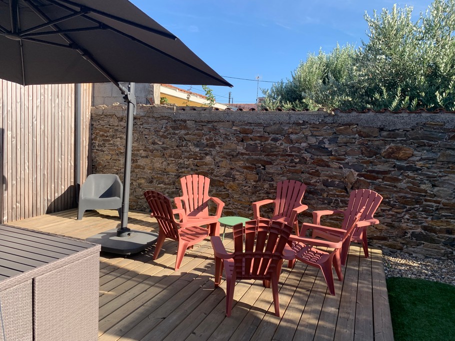 Garden relaxation area