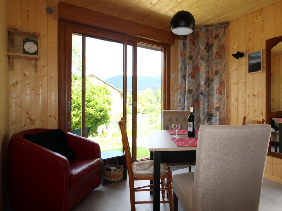 Chalet Salamandre - Living area