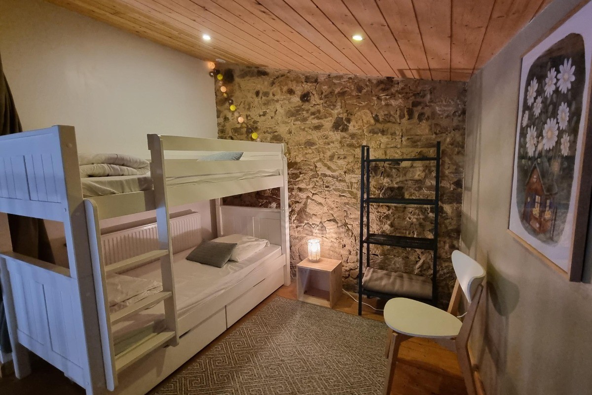 Espace couchage mezzanine