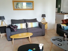 "La Terrasse au Voilage Bleu", pour 6 personnes, accès PMR  à Étaules, près de Royan, Charente maritime