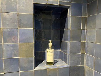 détail douche salle de bain Hysope