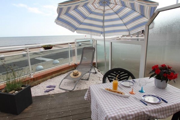 terrasse - jardinet face mer