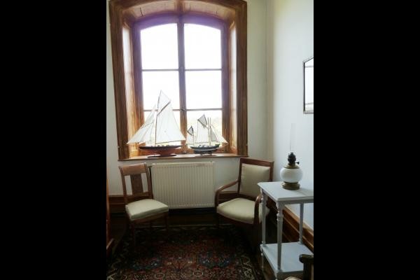 Chambre d'hôtes - Abbaye Autrey - Espace détente couloir