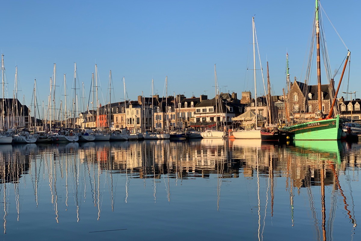 "Le coin perdu", Paimpol au petit matin
