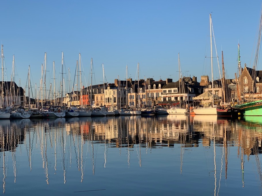 "Le coin perdu", Paimpol au petit matin