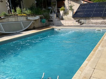 La plage et l'aquabike.
