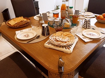 Petit déjeuner aux Chaumes