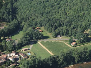 Vue d'ensemble des chalets - Vallée du Tarn - Albigeois et Bastides -Ségala Monts de l'Albigeois