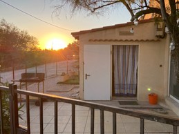 le couché de soleil