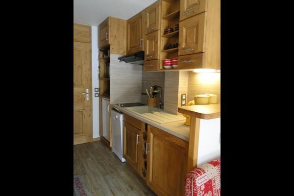 Location appartement Valmorel - coin cuisine