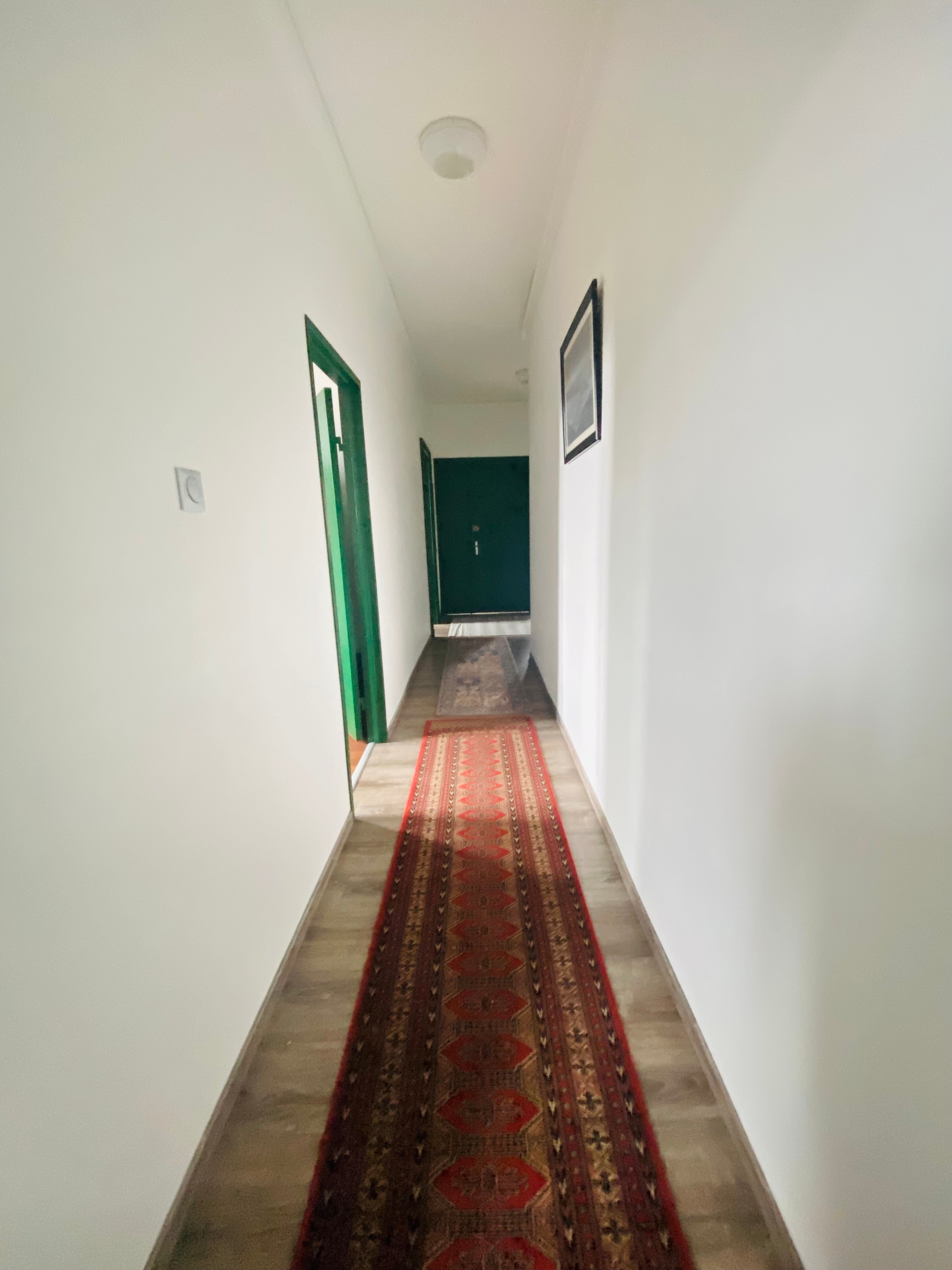 Le couloir des chambres