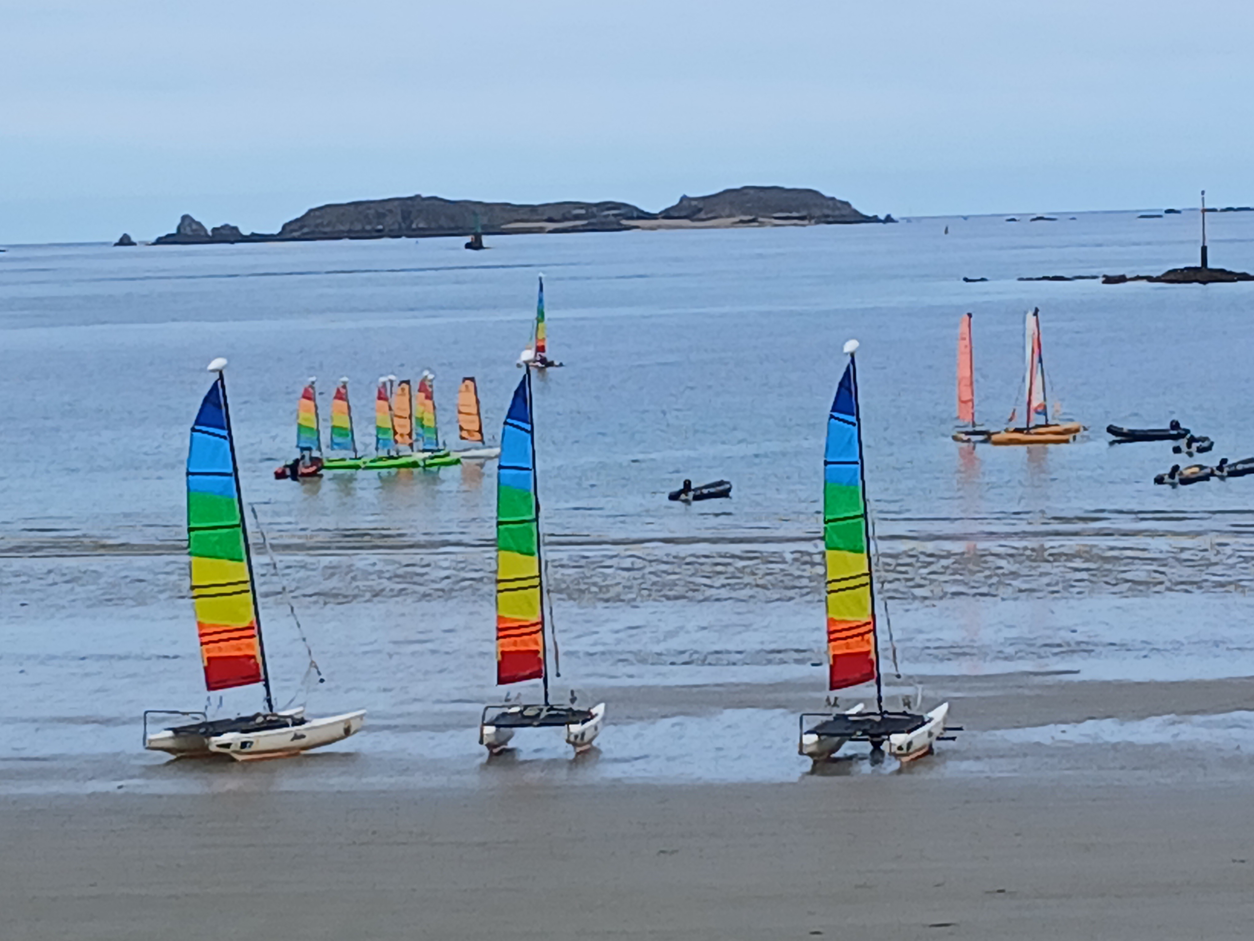 Dinard plage de l'écluse