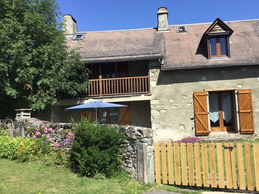 Maison vue extérieure