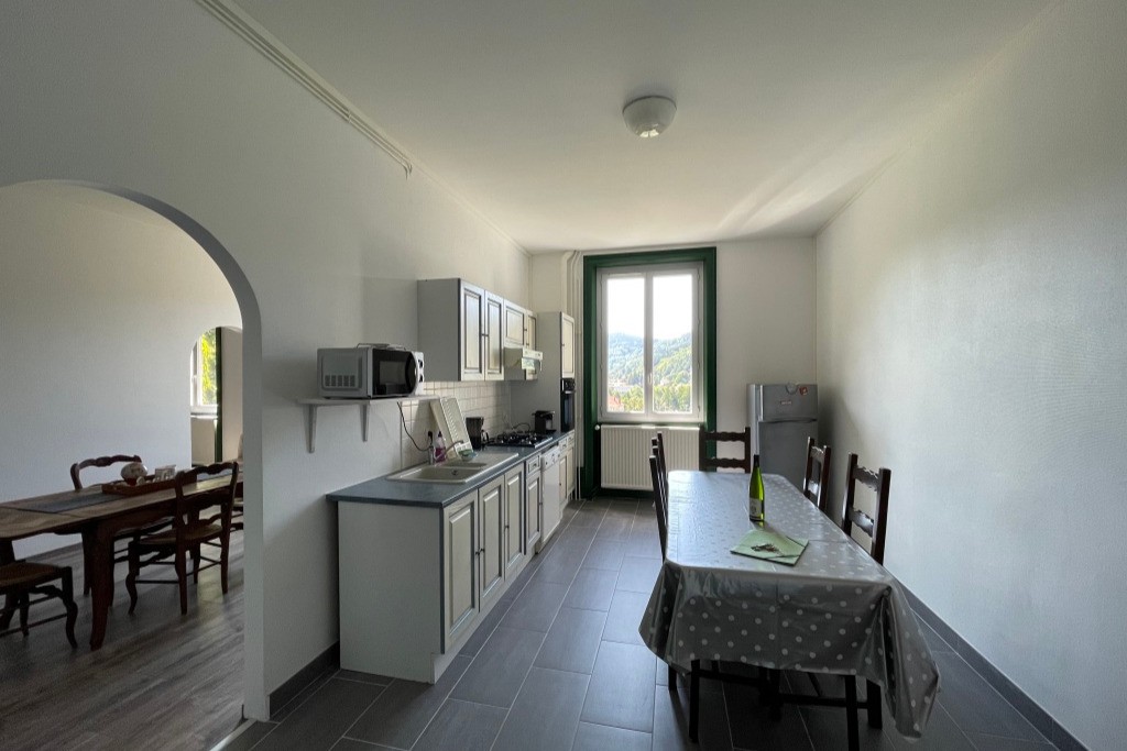 La cuisine - Gite vert, domaine de Granit