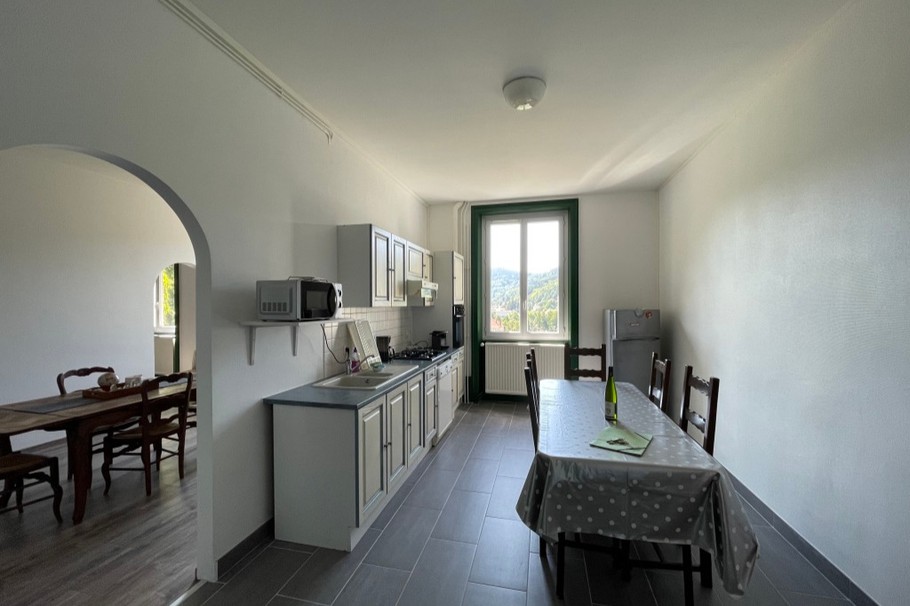 La cuisine - Gite vert, domaine de Granit