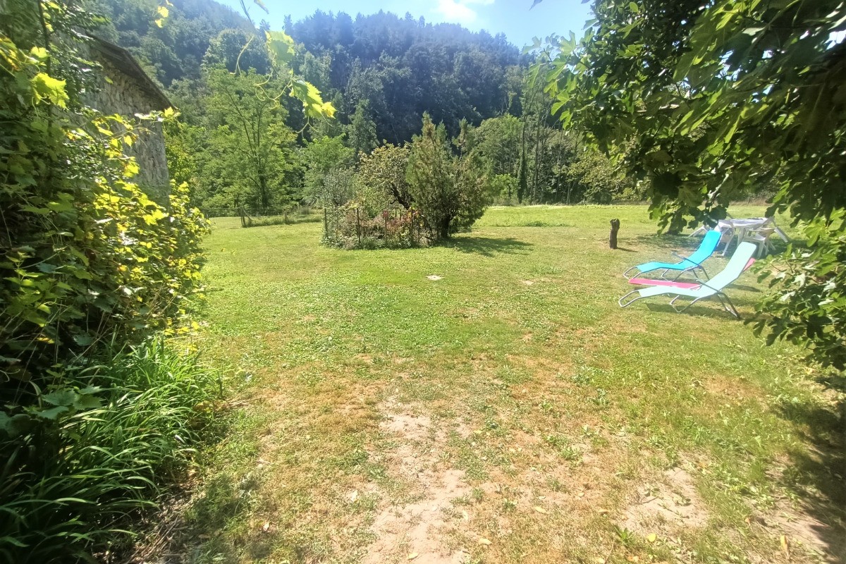 Vue d'ensemble du jardin (vue opposée)