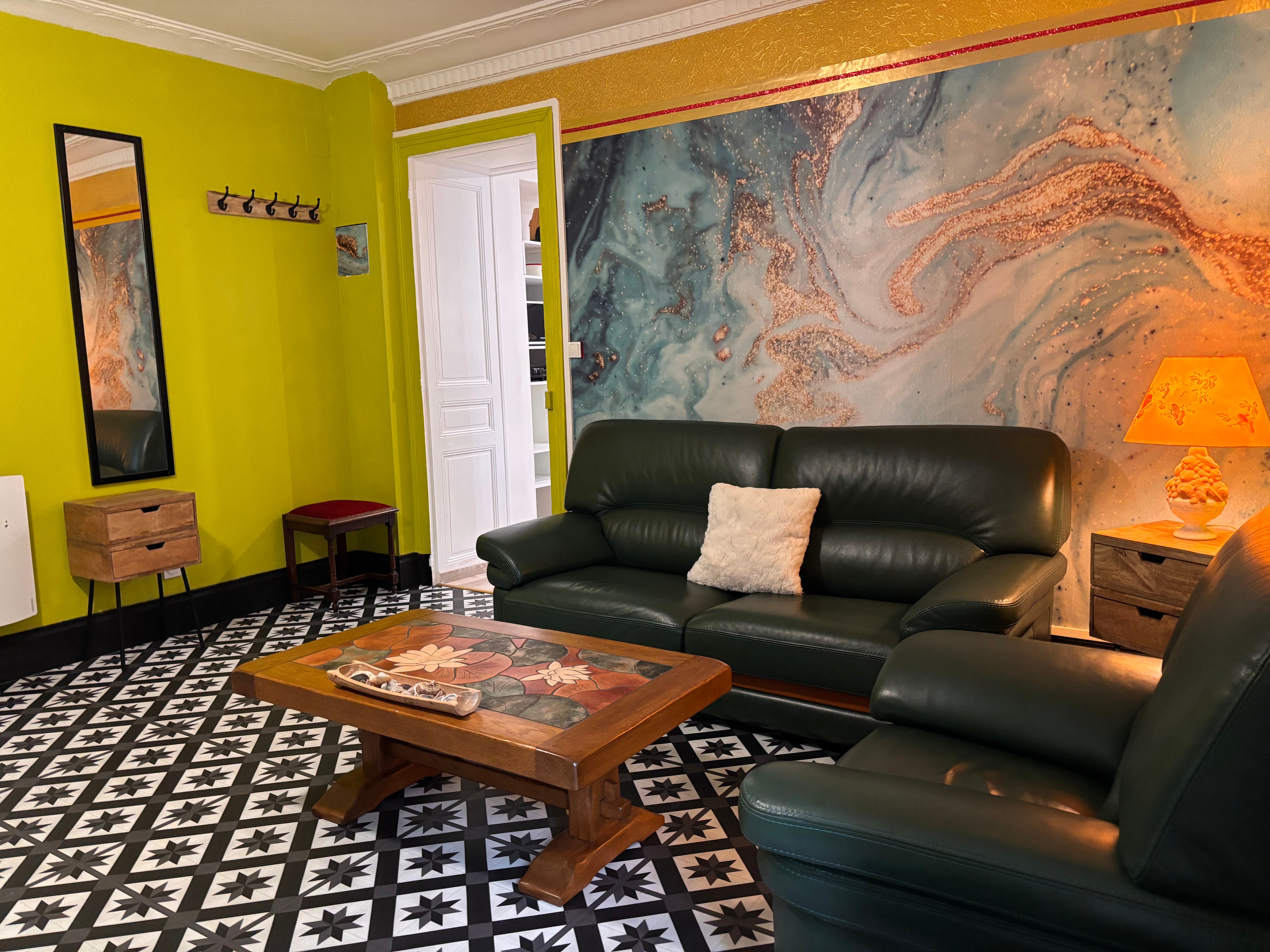 Salon  - Appartement le Charme, Vittel