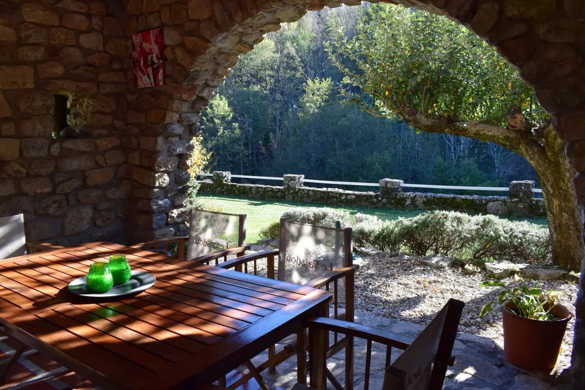Le Valadou - Terrasse couverte