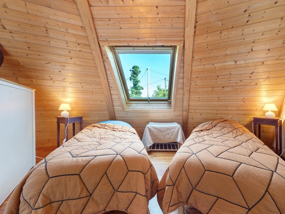 Chambre Miel lits jumeaux