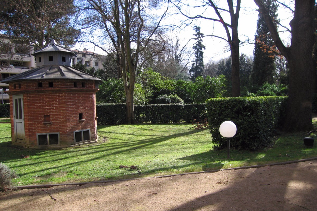 le parc et son pigeonnier
