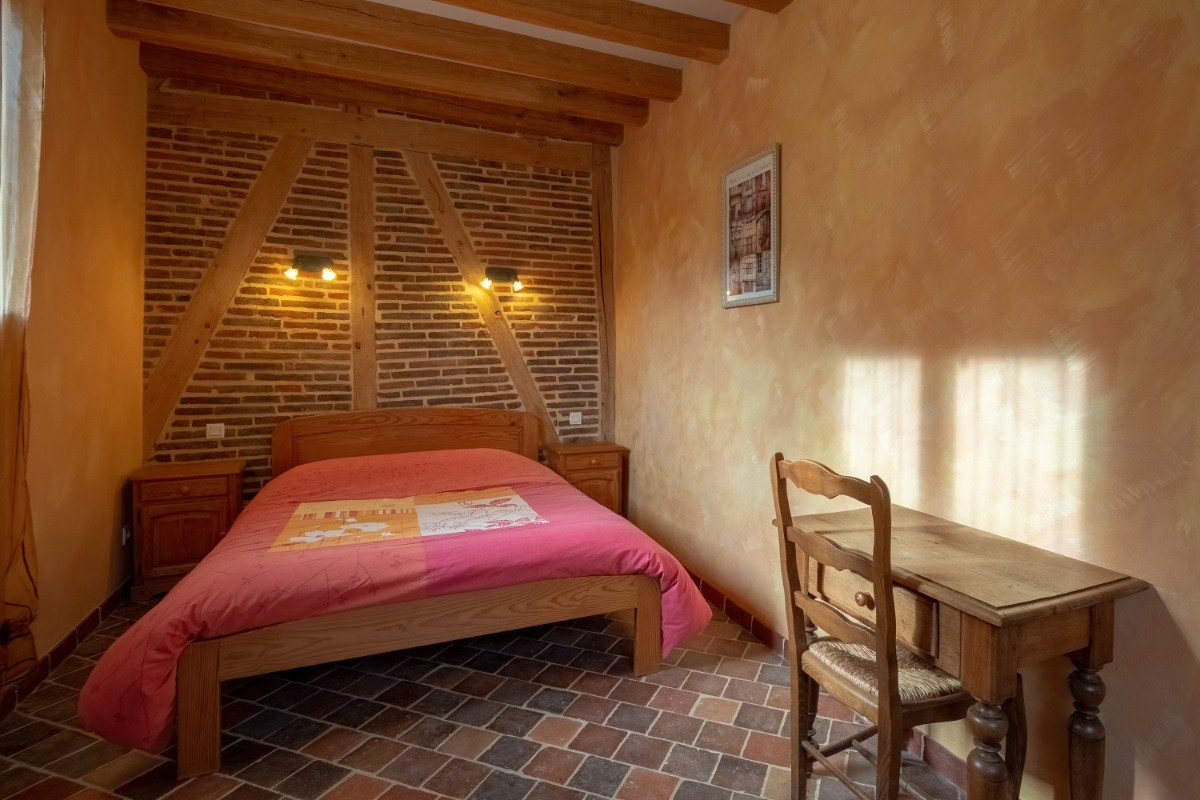 La chambre Soleil de chaux pour 1 à 2 personnes