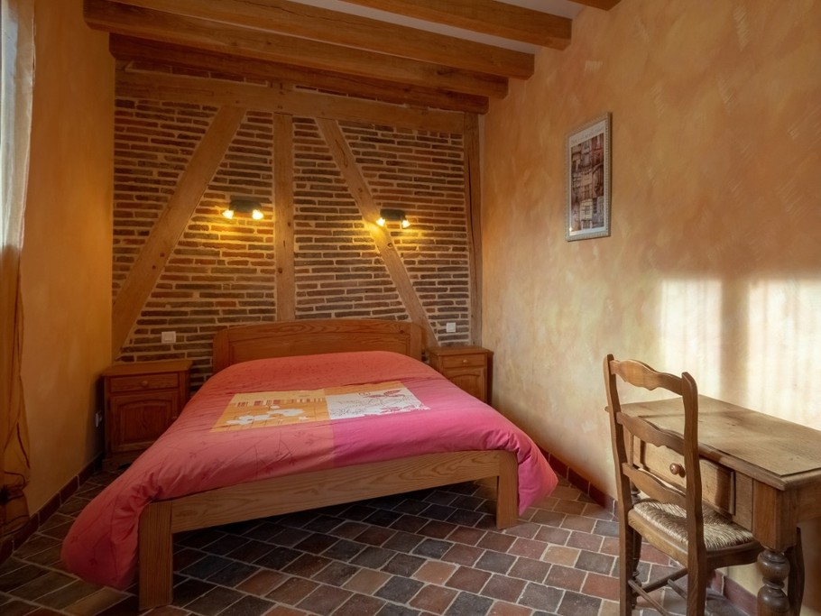 La chambre Soleil de chaux pour 1 à 2 personnes