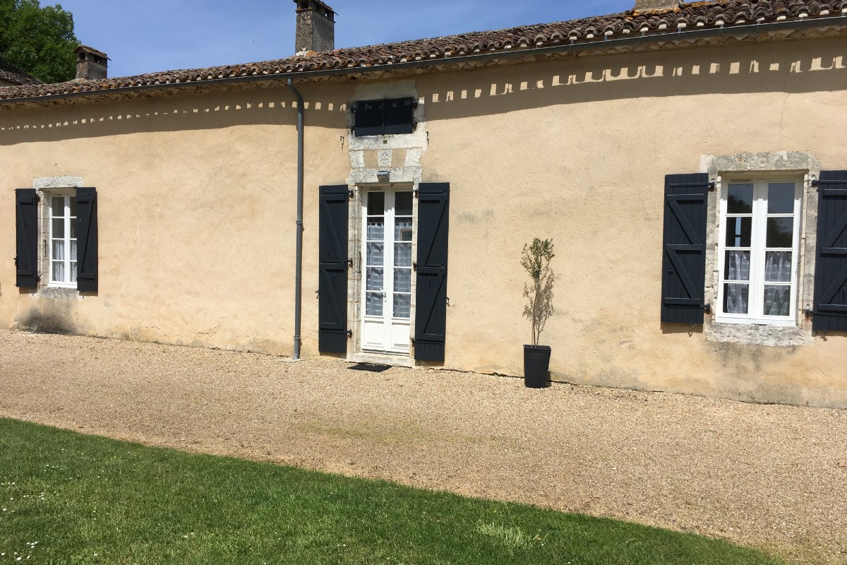 entrée du gîte