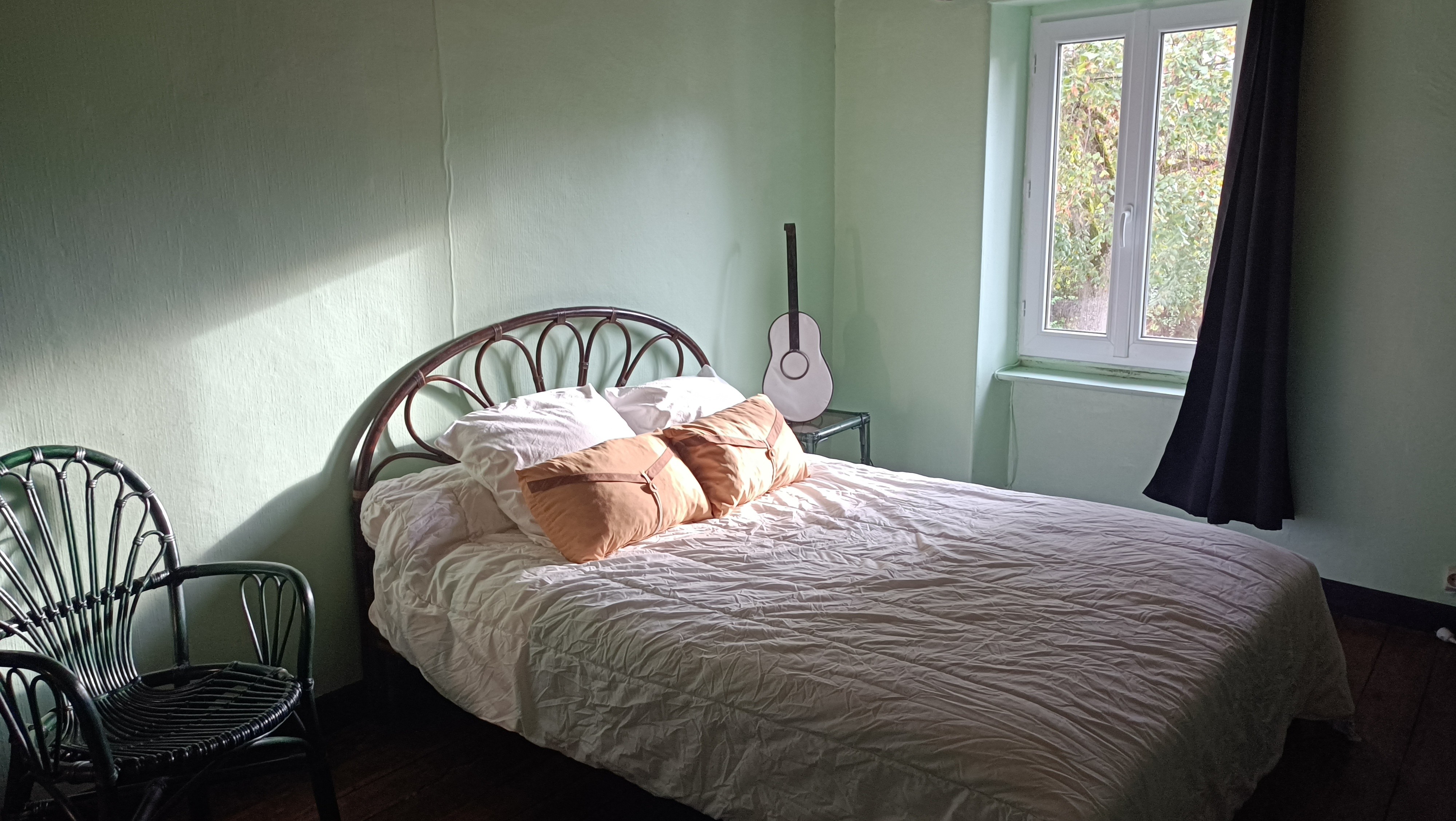 "Chez Guéguette" à Saint Jean Saint Gervais : la chambre (1e étage)