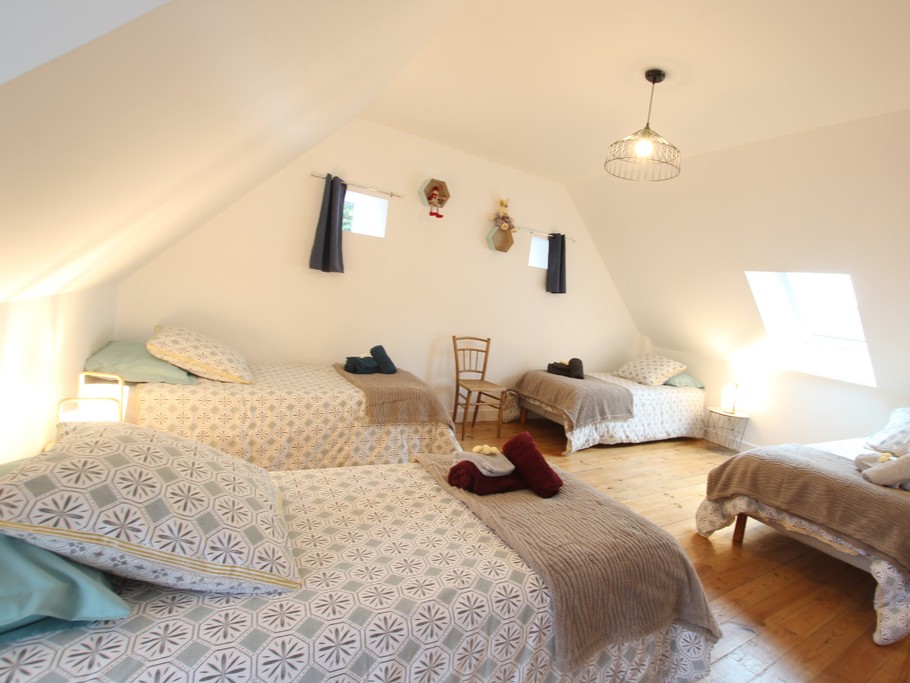 Chambre dortoir 4 lits