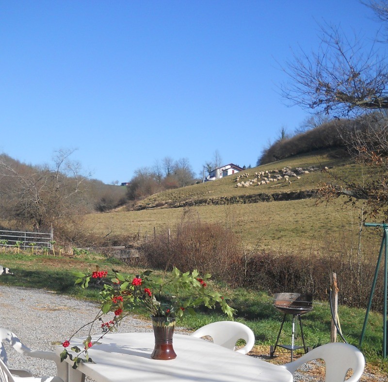SALON DE JARDIN ET VUE EXTERIEURE