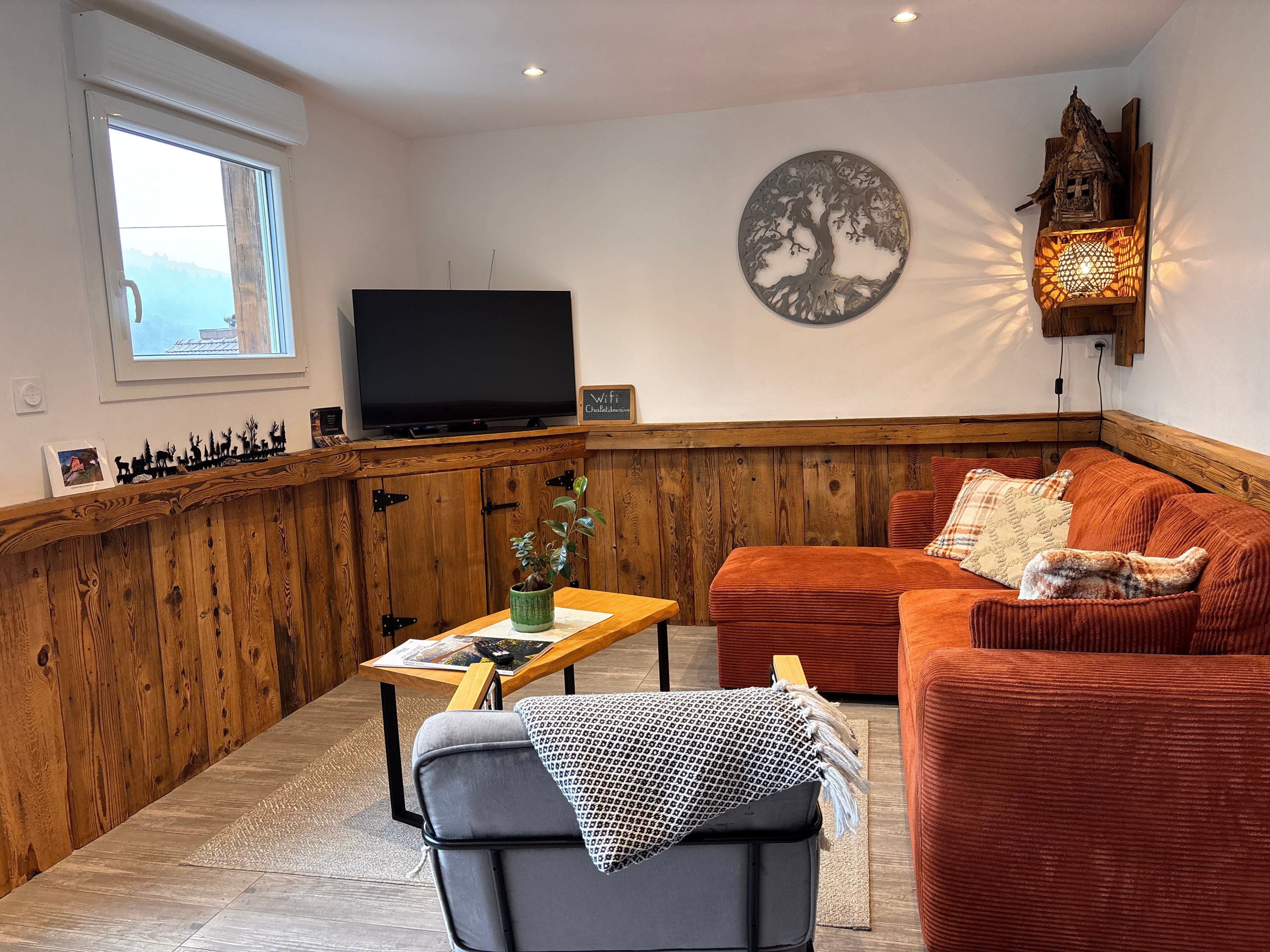 Salon  - Chalet des Rives, La Bresse, Vosges