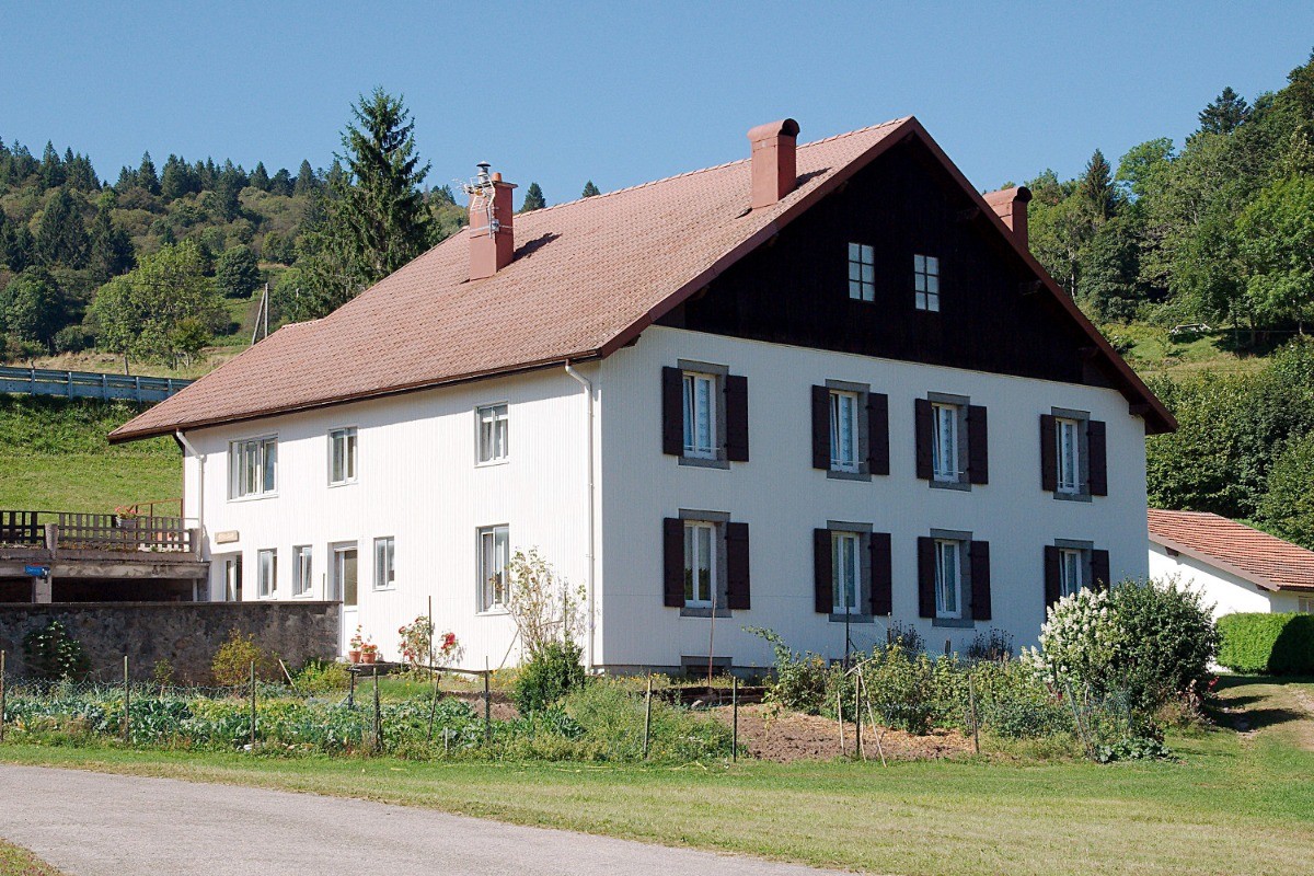 Vue sur les chambres