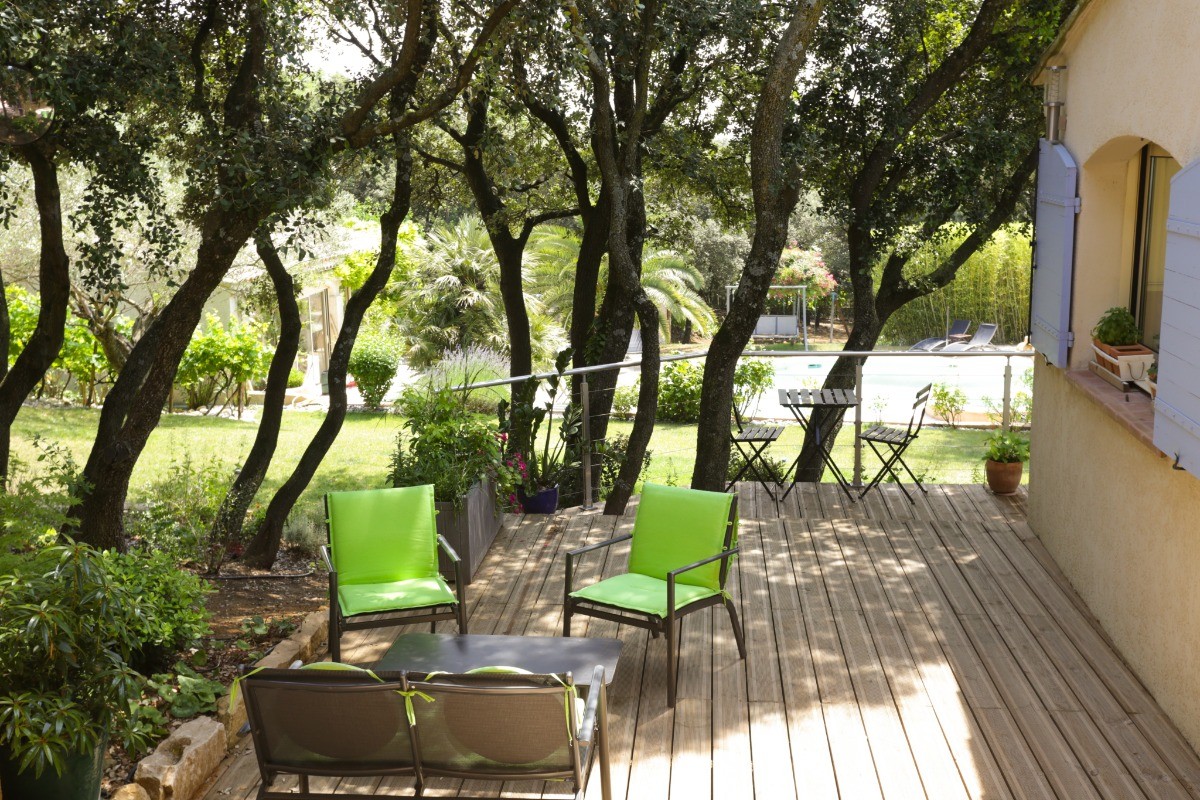 Safran: sa terrasse privative