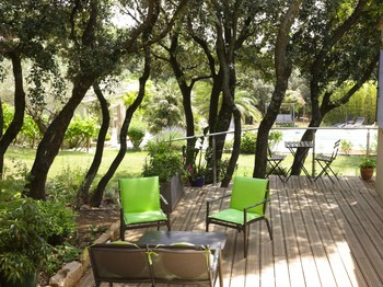 Safran: sa terrasse privative