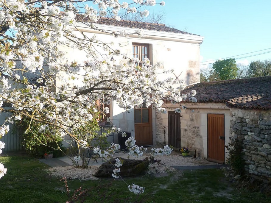 Facade and garden