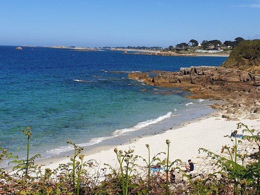 Clévacances - MAISON POUR 4 PERSONNES IDÉALEMENT SITUÉE PRES DE LA MER entre PERROS- GUIREC ET PAIMPOL - COTES D'ARMOR - BRETAGNE - paysage secteur