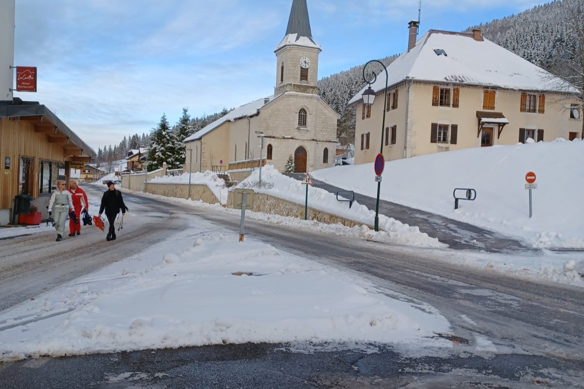 Lélex en hiver