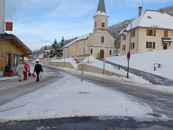 Lélex en hiver