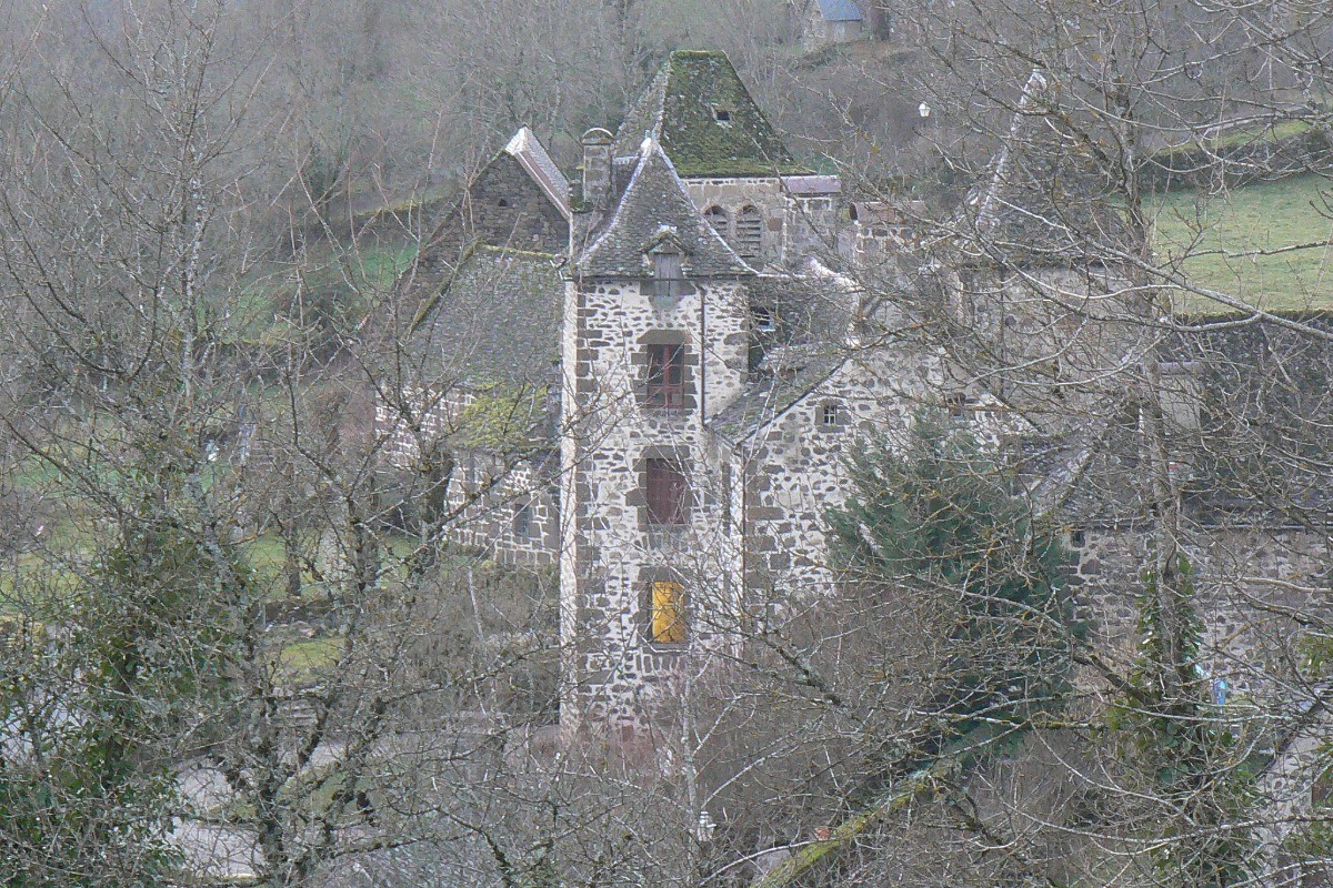 LE CHATEAU DANS LE BOURG