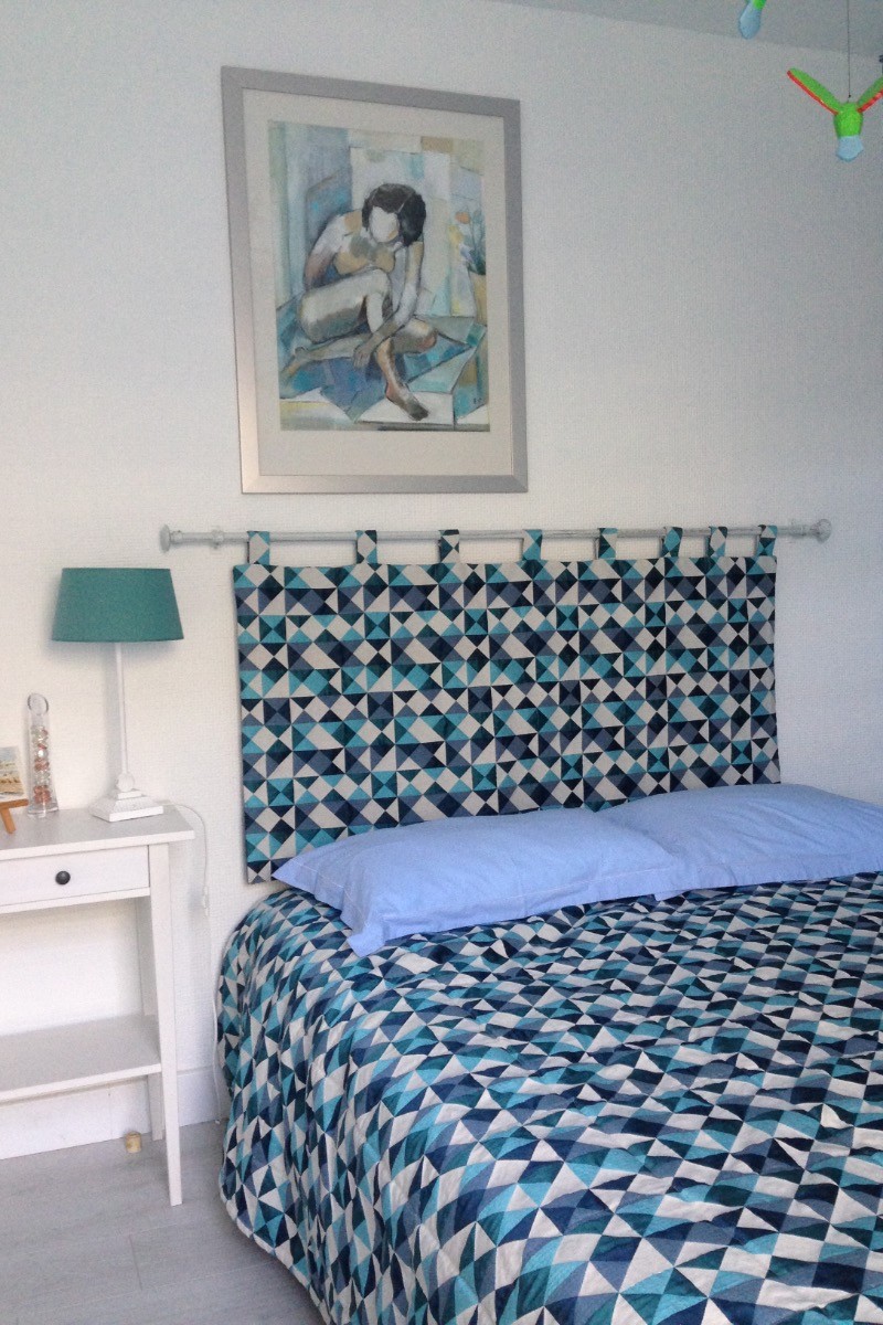 Chambre bleue : autre vue.