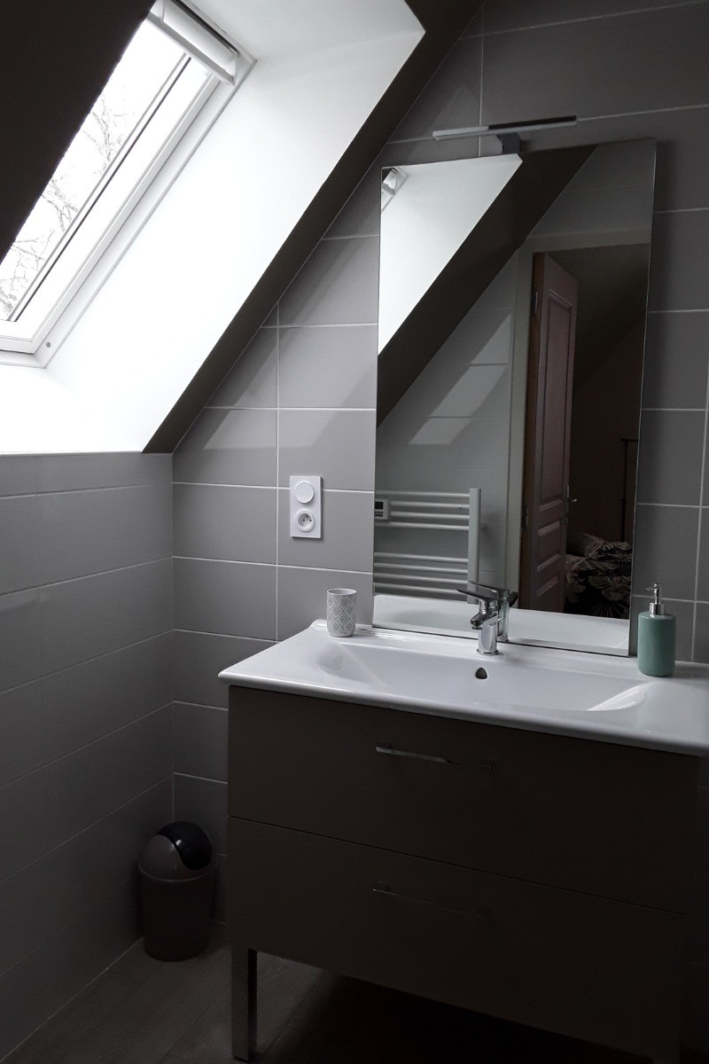SDB chambre verte